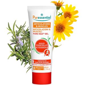 Puressentiel Artic Heat Gel 80 ml - Calore Duraturo per Muscoli e Articolazioni con 14 Oli Essenziali