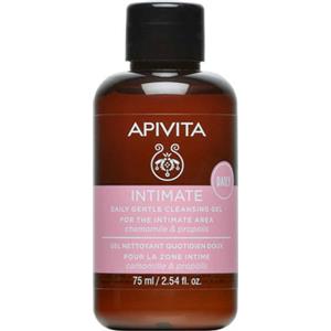 Apivita Gel Detergente Intimo Delicato 75 ml - Uso Quotidiano, Privo di Solfati, Rispetta il pH Naturale