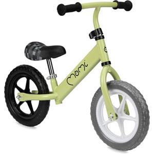 Momi Bici senza pedali MoMi FLEET per bambini e bambine da 3 anni (peso corporeo massimo 25 kg), bicicletta senza pedali con telaio in metallo leggero di 2,35 kg