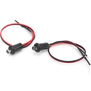 KIMISS Luce Blu LED Finto Lampeggiante Finto Allarme Spia di Sicurezza Allarme Auto LED Indicatore Luminoso Pannello Pilota Spia Cruscotto Antifurto Universale 12V per Barche Moto