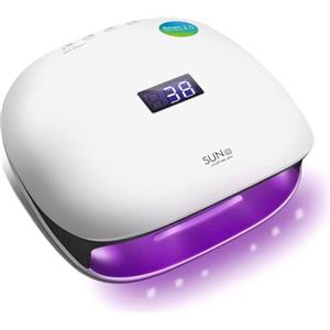 Generico Lampada Unghie UV LED 2in1 smart 2.0 da 48W Asciugatrice UV Gel fornetto manicure