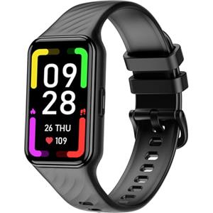 Blackview Smartwatch Uomo Donna,Orologio Fitness Cardiofrequenzimetro/SpO2/Sonno/Contapassi, Notifiche Smart Watch Activity Tracker per iOS Android