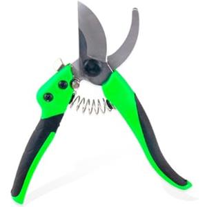 A2ZWORLD Forbici Cesoia Tagliarami 200mm con Molla, Forbici Potatura e Vendemmia Giardino Professionale, Potatrici da Orto, Attrezzi per Bonsai, Apertura Max 22mm