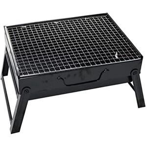 A2ZWORLD Griglia Barbecue, BBQ Carbonella, Barbecue da Tavolo a Carbone, 35X27X20cm