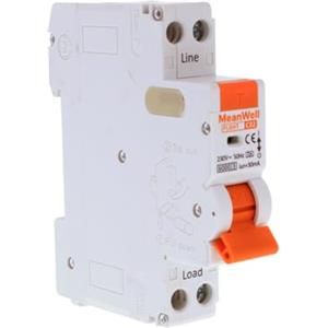 A2ZWORLD GB67332, Interruttore Magnetotermico Differenziale, RCBO Slim 30mA Tipo A, 1P+N Curva C 6kA, C32 32A, Occupa Solo 1 Modulo DIN