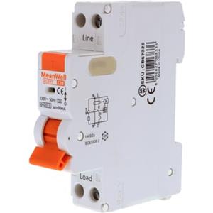 A2ZWORLD Interruttore Magnetotermico Differenziale, RCBO 1P+N C20 20A, Tipo AC Curva C 30mA 6000A, Salvavita Slim Da 1 Modulo DIN, 2 Poli 220V