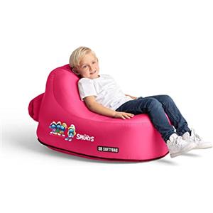 Softybag Chair Kids | Poltrona gonfiabile per bambini | Divano gonfiabile per esterni e interni | Non necessita di pompa di gonfiaggio | Facile trasporto