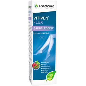 Arkopharma Vitiven Flux Gel Effetto Freddo 150ml - Allevia Gambe Stanche e Pesanti