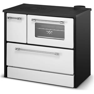 Divina Fire Cucina A Legna Stufa 9 Kw Bianca Beatrice L87xP51xH79 Ecodesign