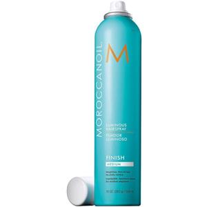 Moroccanoil Lacca Luminosa Media 330 ml E' ideale per le acconciature naturali, non lascia residui