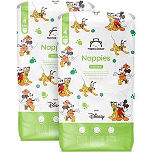 Mama Bear Marchio Amazon - Mama Bear Disney Pannolini ultra-asciutti, Taglia 5 (10-16 kg), Bianco, 76 Unità