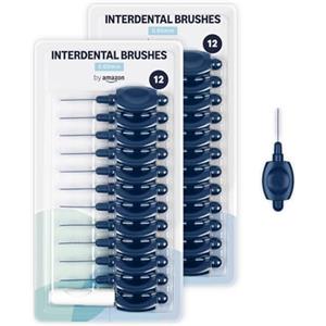 By Amazon Spazzolino interdentale, 0,60 mm, 24 pezzi, arancione