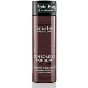 Jean & Len Elisir da bagno Rosmarino e zenzero, con oli naturali, lascia la pelle piacevole, fragranza erbacea, olio da bagno per tutti i tipi di pelle, senza parabeni e siliconi, 100 ml