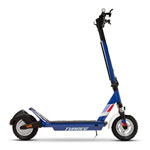 Aprilia Tuareg Monopattino Elettrico, Doppio Freno, Freno a Tamburo ed Elettronico, con Frecce Direzionali Integrate, Pneumatici All-Road 10
