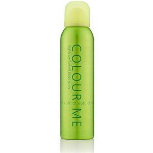 COLOUR ME Volt 150 ml Spray corpo Profumo da uomo, Fragranza di lusso - Dopobarba da uomo, Persistente Fragranza di Milton-Lloyd, 150ml