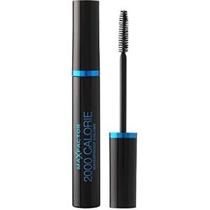 Max Factor 2000 Calorie Waterproof, volumizzante, formula a lunga tenuta resistente all'acqua, non sbava e non crea grumi, 001 - Black, 9ml