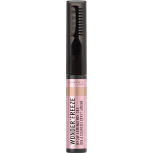 Rimmel London Rimmel Wonder'Freeze Brow Lamination Gel, 002 Blonde, Cera Sopracciglia, Sopracciglia Scolpite, Non-Appiccica, Veloce e Pulito, Leggero, Formula Vegana, 6g