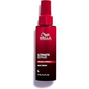 Wella Professionals Siero Notturno per Capelli Ultimate Repair - Siero Senza Risciacquo per Capelli Secchi/Danneggiati - Trattamento Anticrespo (95ml)