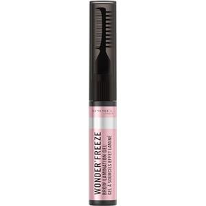 Rimmel London Rimmel Wonder'Freeze Brow Lamination Gel, 001 Clear, Cera Sopracciglia, Sopracciglia Scolpite, Non-Appiccica, Veloce e Pulito, Leggero, Formula Vegana, 6g