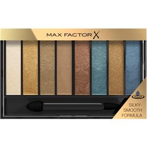 Max Factor Masterpiece Nude Palette, 8 Ombretti dal Colore Intenso, Formula Cremosa Sfumabile, 3 Finish, Tonalità Peacock Nudes