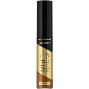 Max Factor Facefinity Multi-Perfector Correttore Liquido Tutto in Uno, Nasconde le Imperfezioni, Luminosità Istantanea, Finitura Naturale, Vegano, Copertura Personalizzabile, 10 Tonalità, 10N, 11ml