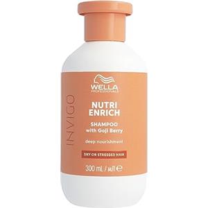 Wella Professionals Invigo Nutri Enrich Shampoo - Shampoo Professionale Nutriente e Idratante con Acido Oleico e Bacche di Goji - Ripristina e Nutre i Capelli Secchi e Stressati, 300ml