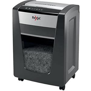 REXEL Momentum X420, Distruggidocumenti Manuale, 22-20 Fogli A4 (70-80 gr/mq), Taglio a Frammento, Livello di sicurezza P-4, per Uso Personale/Piccoli Uffici, Capacità 30 Litri, 2104578EU