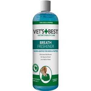 Vet's Best rinfrescante per l'alito, Additivo per acqua per cani 500ml