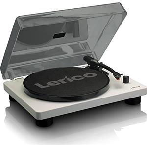 Lenco LS-50 con porta Giradischi USB, in alloggiamento di legno con altoparlanti integrati e amplificatore integrato, 2 x 3 Watt