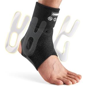 CAMBIVO Cavigliera Ortopedica Regolabile, Cavigliera Sportiva per Distorsione, Tutore Caviglia, Cavigliera Bivalva, Fascia Elastica Caviglia, per Fascite Plantare, Danni ai Legamenti, Tendine