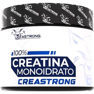 Vitastrong. Creatina Monoidrata 3000mg Vegan CreaStrong, Creatina Pura Certificata Vitastrong Senza OGM, Pre, Intra e Post Workout, 120 Compresse Premium Alto Dosaggio, Alternativa a Creatina Capsule e Polvere