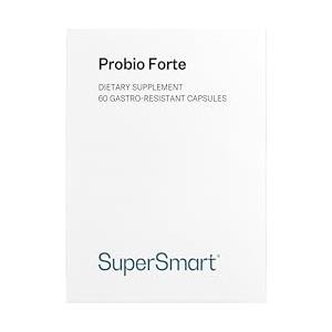 Supersmart Flora intestinale probiotica - 5 ceppi - Rafforza la flora intestinale e il sistema immunitario - Comfort digestivo - 8 miliardi di microrganismi - Lattobacilli - Vegano - Senza Glutine - Supersmart