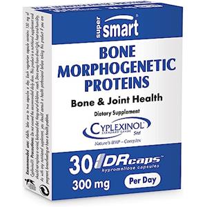 Supersmart Collagene Cyplexinol® - Contribuisce alla salute delle ossa e della cartilagine - Aiuta la guarigione e la riformazione dei tessuti - Bone Morphogenetic Proteins - 30 DR Caps™ - Supersmart