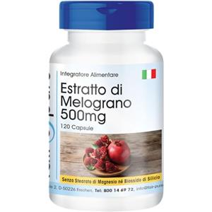 Fair & Pure® - Estratto di melograno 500mg - 40% di acido ellagico - Vegan - 120 Capsule
