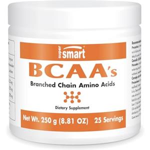 Supersmart BCAA 2.1.1 - Aminoacidi in polvere - Vegano - Senza glutine - Supersmart