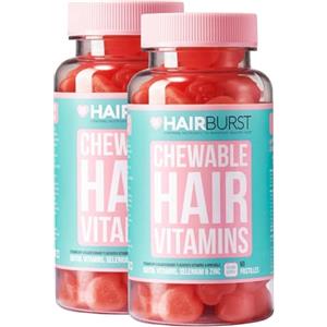 HAIR BURST Biotina ad alto dosaggio vitamine per capelli per una rapida crescita dei capelli e contro la caduta dei capelli - 60 pz