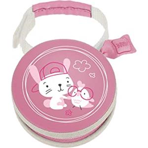 MAM Pod Porta Ciuccio, Ideale per 2 Succhietti, Rosa