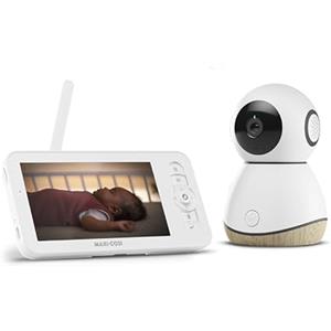 Maxi-Cosi See Pro Baby Monitor, Video e Audio, Monitor Baby con Telecamera e Visione Notturna, Video Baby Monitor WiFi HD, Traduttore Pianto Neonato, Rilevamento Movimento, Termometro Igrometro