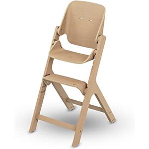 Maxi-Cosi Nesta Seggiolone Pappa Multifunzione in Legno, Seggiolone Evolutivo e Reclinabile, Seggiolone Bimbo Compatibile Con Accessori per un Uso dalla Nascita, 0 - 110 kg, Legno Naturale