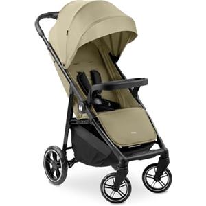 hauck Passeggino Leggero Shop N Care, Passeggino Compatto fino a 22Kg, Reclinabile, da Viaggio con Portabicchieri e Vassoio, Cappotta Parasole (UPF 50+) e Cesto XL (Fino a 3kg), Verde oliva