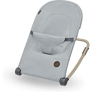 Maxi-Cosi Loa Sdraietta neonato, sdraietta ergonomica a dondolo, 2 posizioni reclinate, ultracompatta e leggera, in tessuto 100% riciclato, Da 0 a 2 anni, 0-12 kg, Beyond Grey