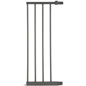 Munchkin Lindam 28 cm Pressure Fit Estensione universale per cancello per scale , Compatibile con Sure Shut Axis, Porte, Orto, Maxi Secure , Argento