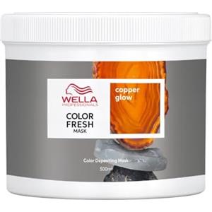 Wella Professionals COLOR FRESH MASKS Copper Glow Mask | Maschera Colorata Capelli, Tintura Semipermanente | Trattamento Rinfrescante Colore Temporaneo | Per Tutti i Tipi di Capelli, 500ml