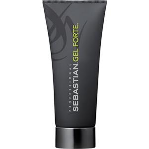 Sebastian Professional Gel Forte | Tenuta Forte, Non Unge, Formula Perlescente per un Effetto Brillante, Adatto a Tutti i Tipi di Capelli, ideale pieghe morbide, 200 ml