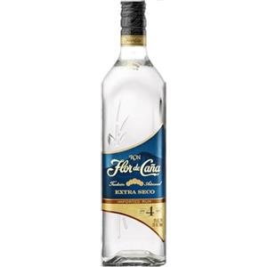 FLPX8 Flor De Caña 4 anni Rum bianco , 700 ml