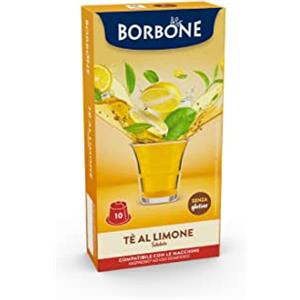 Caffè Borbone Tè al Limone Solubile - 60 capsule (6 confezioni da 10) - Compatibili con le Macchine ad uso domestico Nespresso*