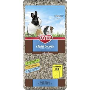KAYTEE Superpet | Lettiera Clean & Cozy per Piccoli Animali/roditori/criceti | Naturale | 99,9% priva di Polvere | Controllo degli odori | 24,6 Litri