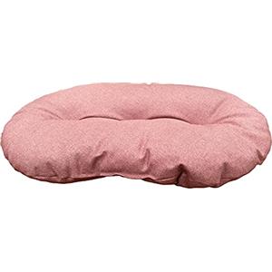 Croci Hydro - Cuscino per cane Ovale, Impermeabile Idrorepellente, Tessuto Lavabile facile da pulire, Rosa, 87x57 cm
