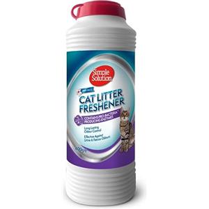 Simple Solution, Deodorante per lettiere per Gatti con granuli detergenti enzimatici, 600g