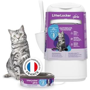 Litter Genie LitterLocker Fashion 10400 - Cestino per lettiera per gatti